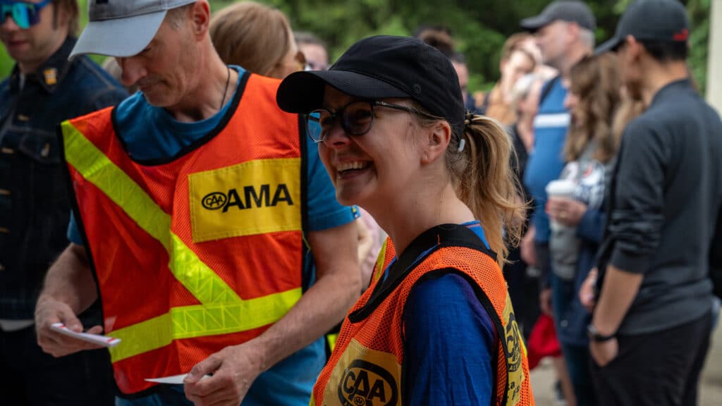 AMA staff get geared up to share a fun filled day celebrating the 2025/25 AMA School Safety Patrol.